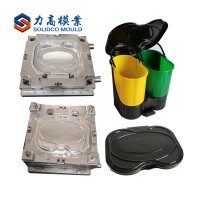 plastic trash can mould, rubbish can mould, garbage can mould