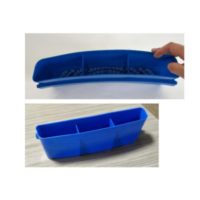 Plastic injection drain basket water bottle cage mould,knife and fork cage