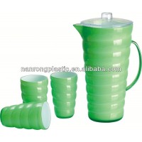 2014 factories supply plastic mold plastic cups plastic pitcher set china plastic disposable kitchenware set