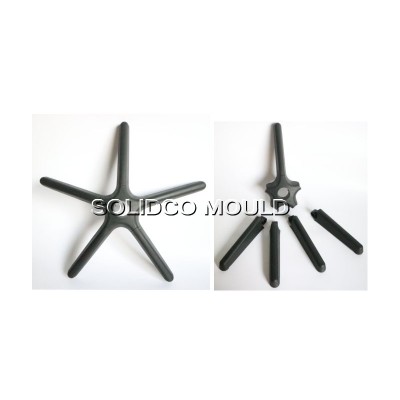 Plastic injection used office chair component mould,office chair mould